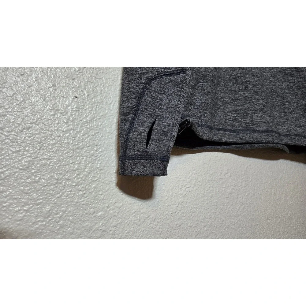 Dunning Golf‎ Quarter Zip Pullover Gray Heather Performance Stretch Medium